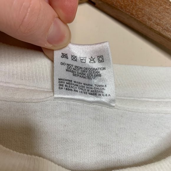 Vintage Lisa Coufal 1990 Tee Shirt Glitter Puffy Paint Jewel Pumpkin USA Flag XL - Picture 6 of 8